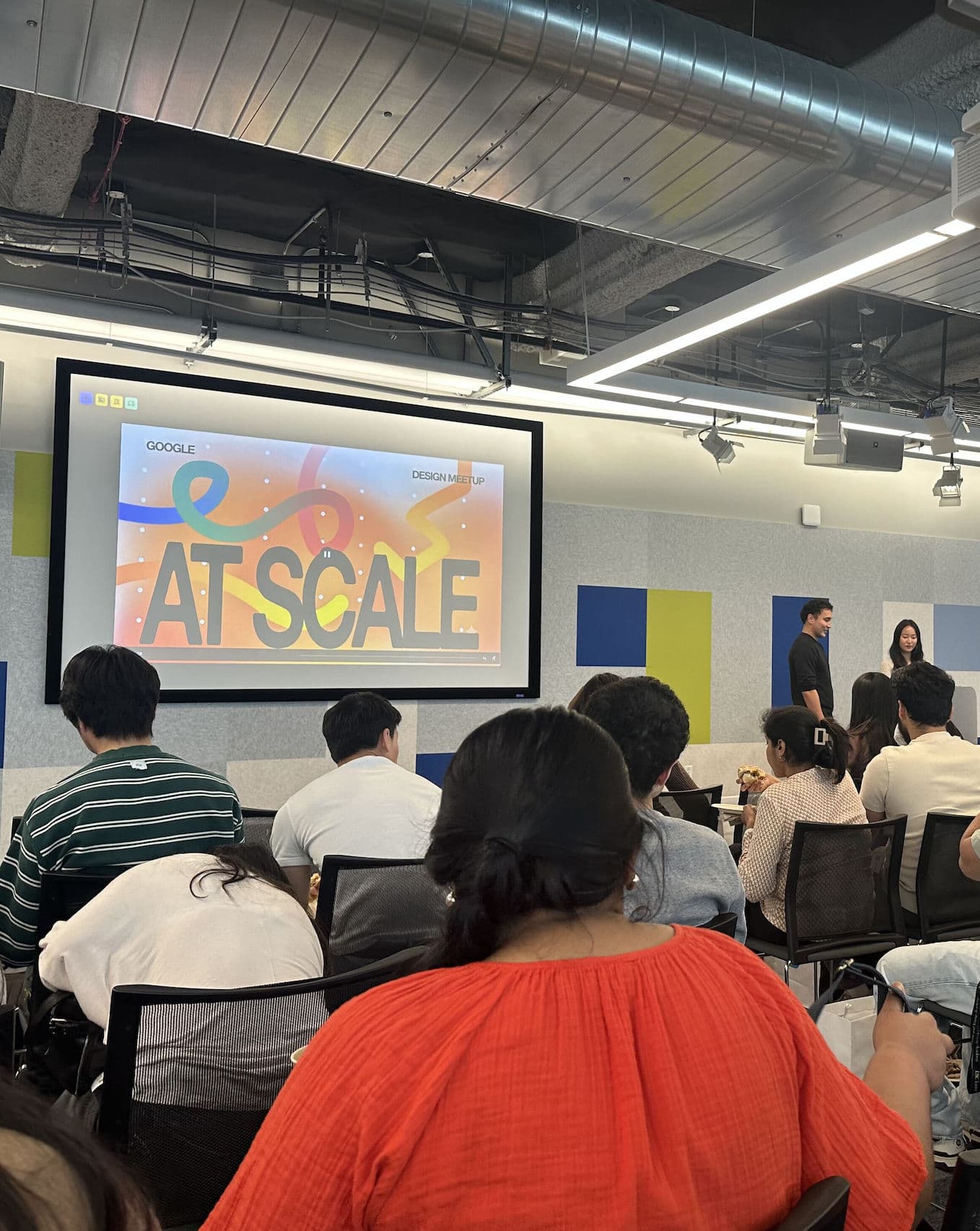 Google × Design meetup at the Google Office